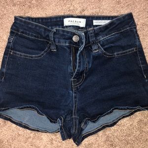 Pacsun blue jean shorts